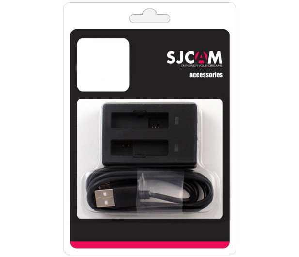 SJCAM Podwójna ładowarka do serii SJ4000 / M10 / SJ5000 - 726656 - zdjęcie 4